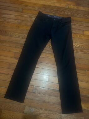 Jack & Jones Men's Black Straight Jeans